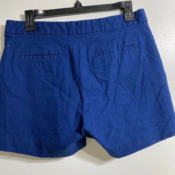 BANANA REPUBLIC WOMEN'S COTTON BLEND  BLUE SAILOR SHORTS SZ 4 30X 3.5" - Picture 4 of 9